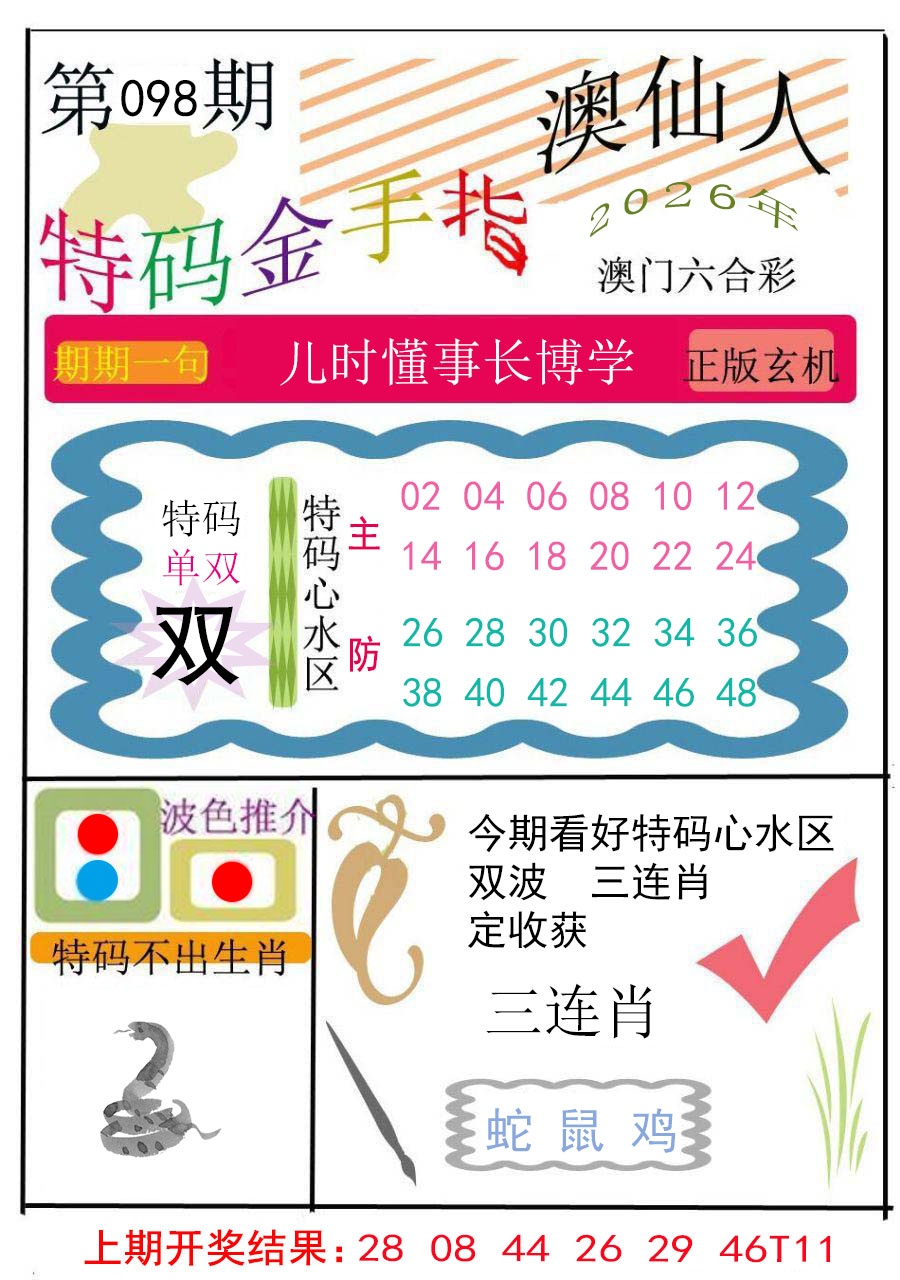 098期特码金手指[图]